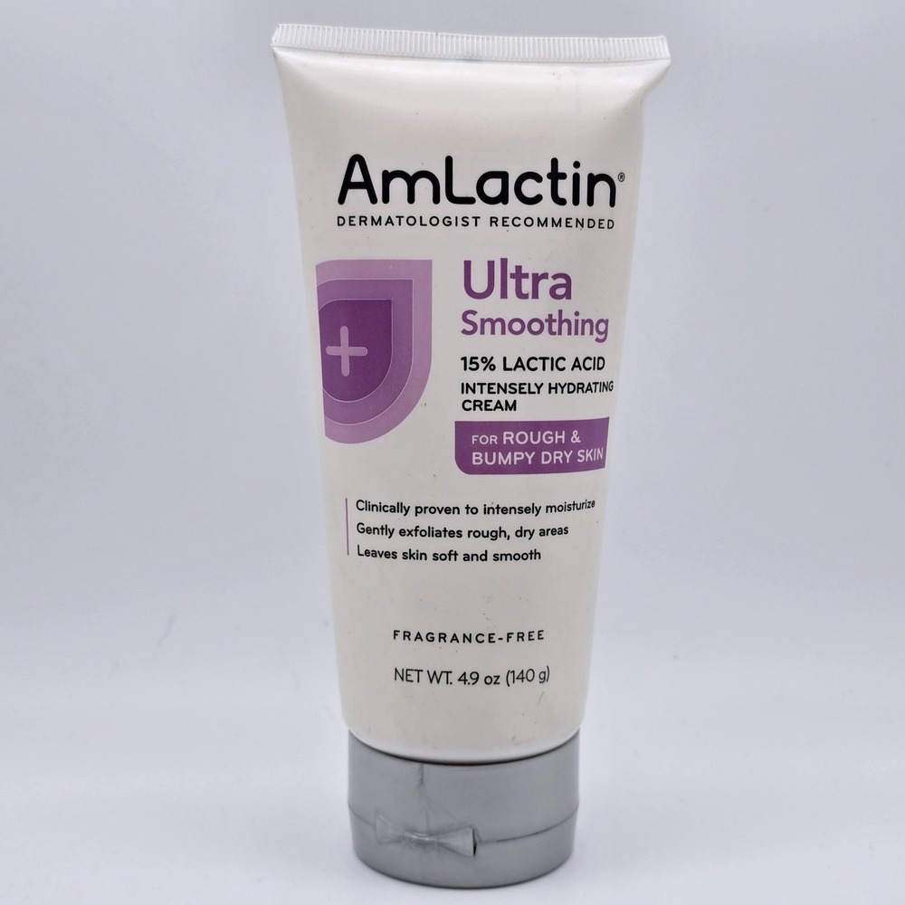 AmLactin Ultra Smoothing Cream Women 4.9oz White Good 15% Lactic Acid KP